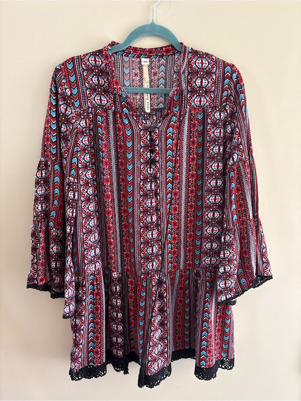 Uncle‎ Frank Aztec Tiered Top